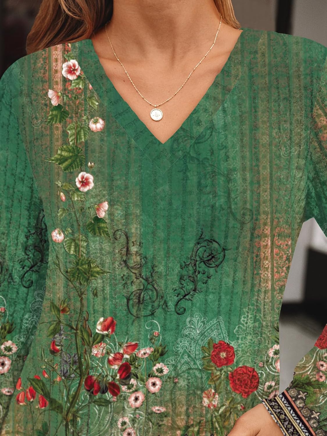 AUTOMET Womens V Neck Long Sleeve Shirt Fall Fashion Tops Tunic Dressy Casual Sweater Clothes Cute Trendy Work Outfits 2025