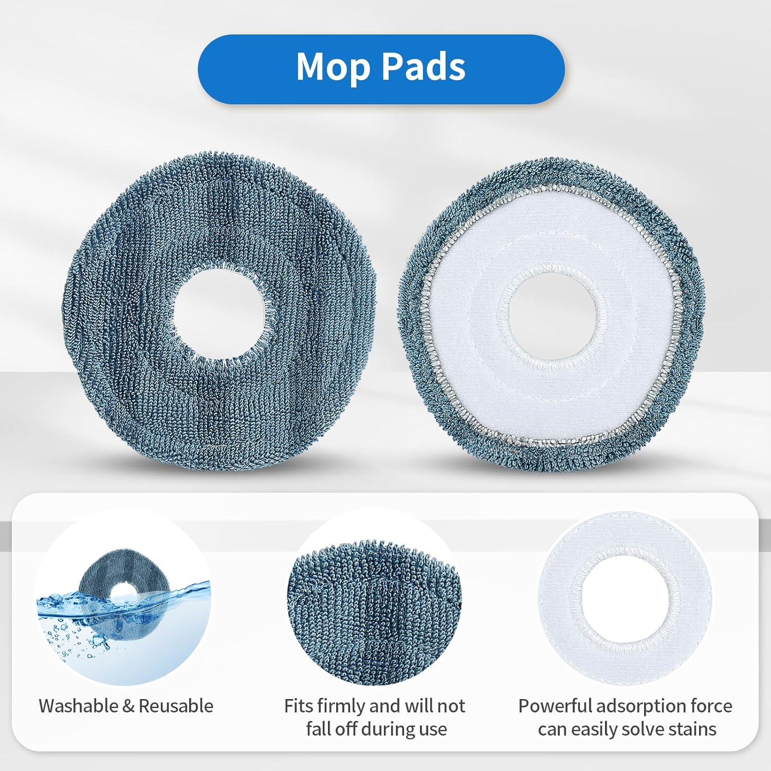 23 Pack C20 Omni Replacement Parts Accessories for Eufy C20 Omni Robot Vacuums kit, 1 Roller Brush, 4 HEPA Filters, 4 Mop Pads, 6 Side Brushes, 6 Dust Bags, 1 Clean Tool, 1 Screwdriver