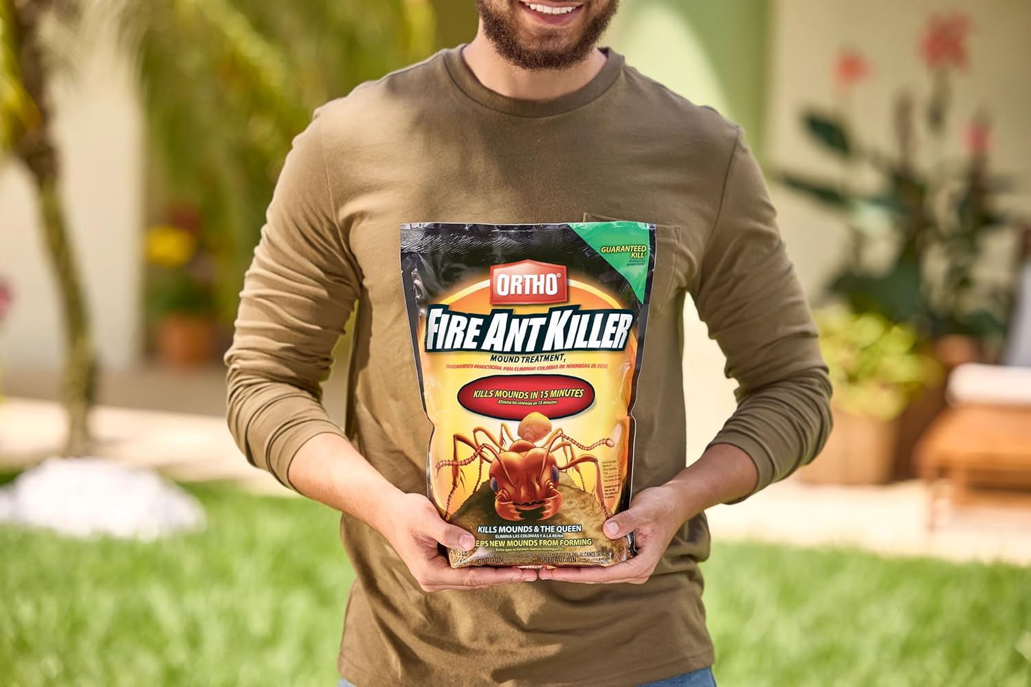 Ortho Orthene Fire Ant Killer1, Kills the Queen and Destroys Mounds, Begins Working in 60 minutes, 12 oz., 2-Pack