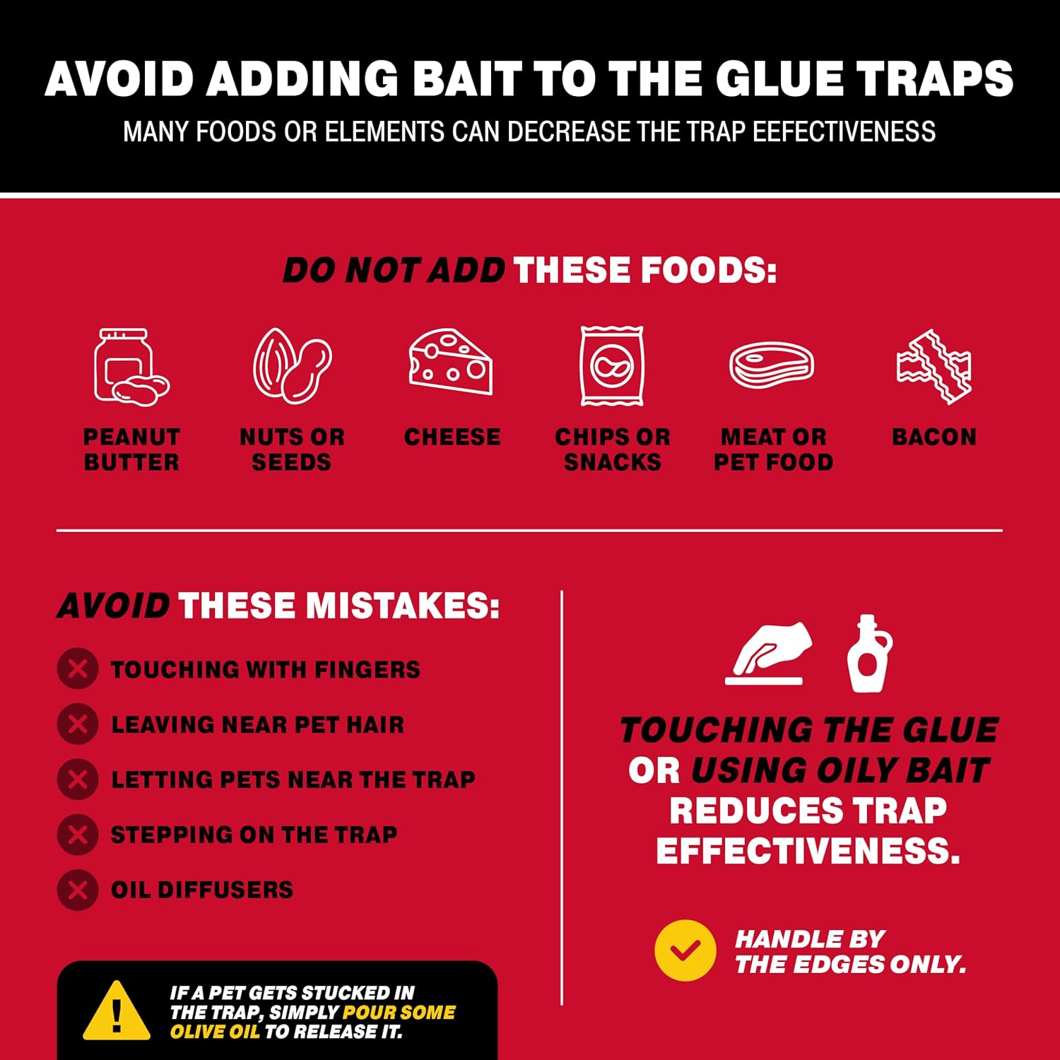 Catchmaster Max-Catch Mouse & Insect Glue Trap 36pk, Mouse Traps Indoor for Home, Sticky Pest Control Adhesive Tray for Catching Bugs, Rats & Rodents, Bulk Classic Glue Boards