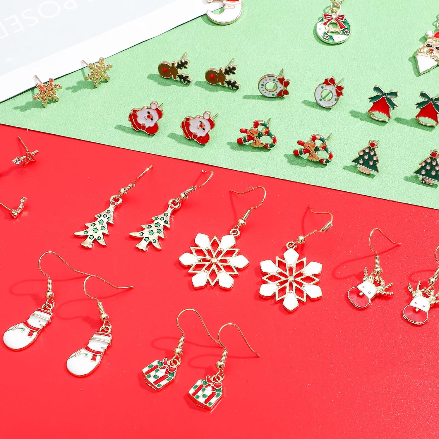 NEWITIN 69 Pieces Gold Jewelry Set for Women Fashion Costume Jewelry Gold Plated Necklace Bracelet Earrings Set for Women