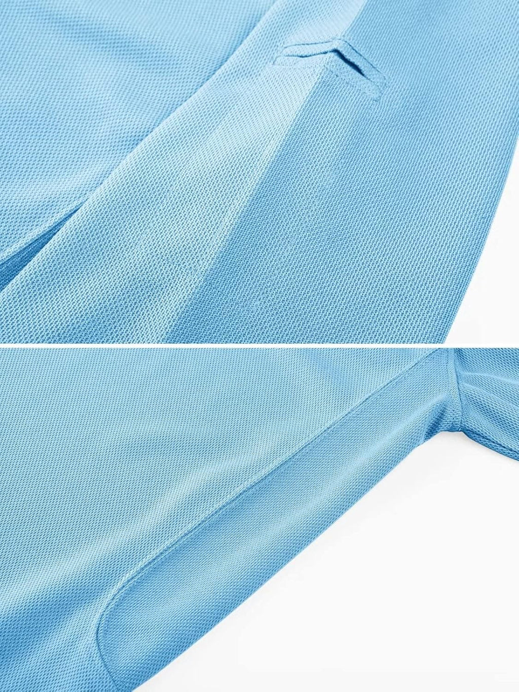 MAGCOMSEN Men's Polo Shirt Quick Dry Performance Short Sleeve Tactical Shirts Pique Jersey Golf Shirt