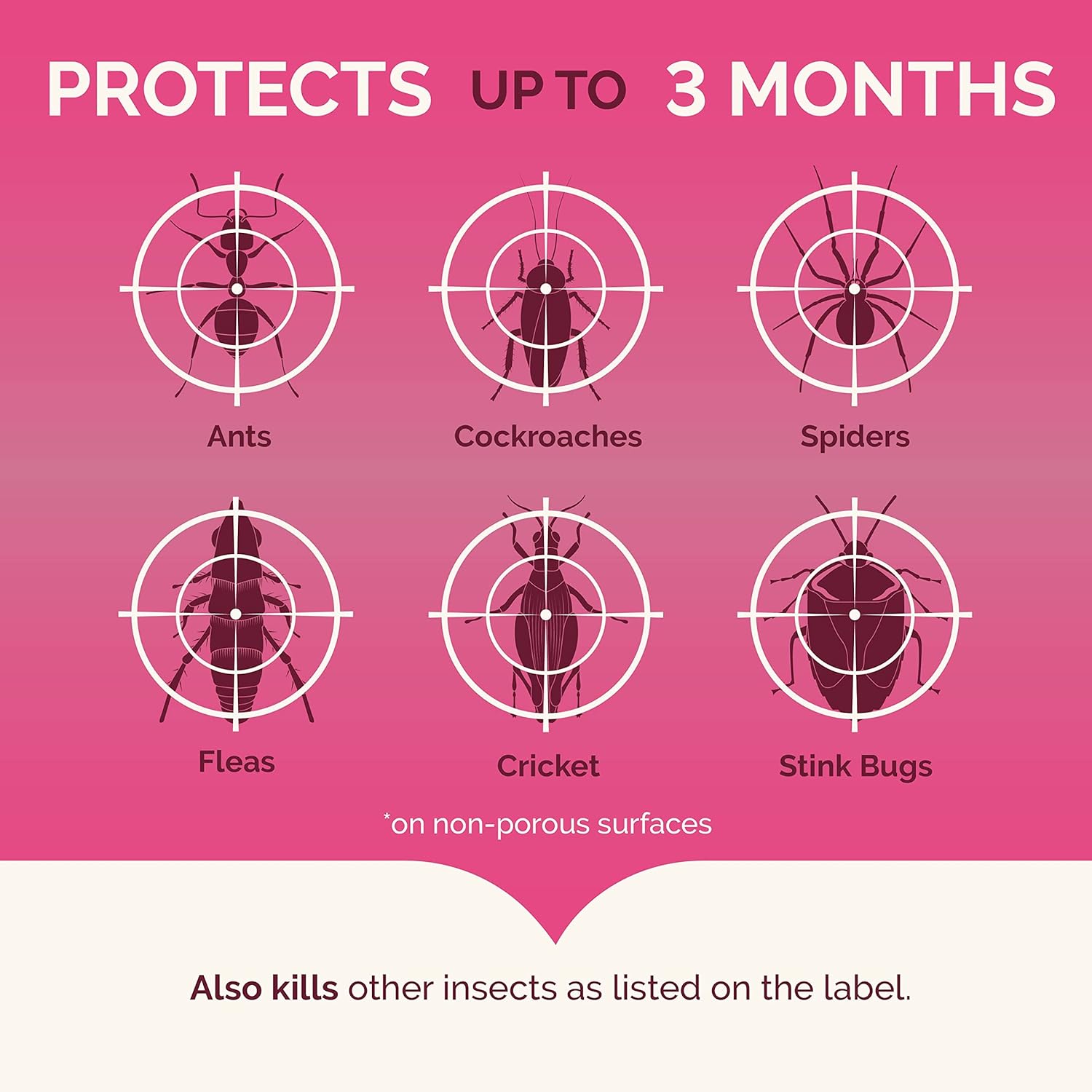 Hot Shot Ant, Roach & Spider Killer, Kills Insects Indoors and Outdoors, Kills Roaches and Listed Ants on Contact, Insecticide Spray, 17.5 Ounce (Crisp Linen)