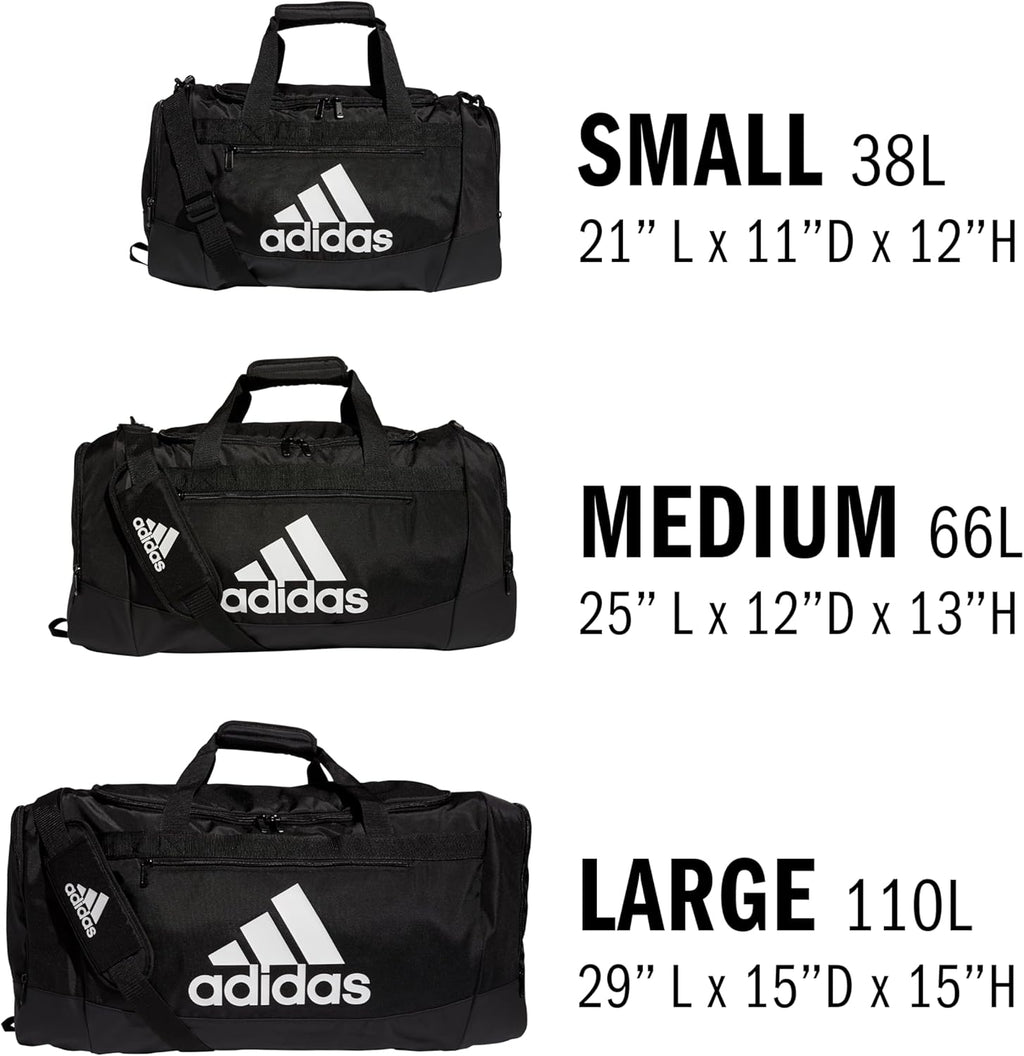 adidas Unisex Adult Defender 4.0 Gym Duffel Bag for Men and Women