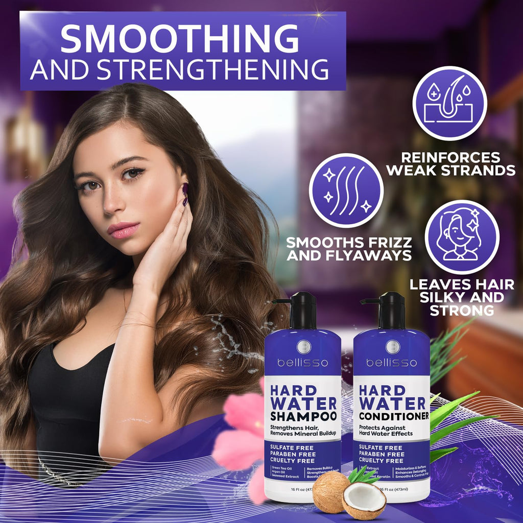 Biotin Shampoo and Conditioner Set - Sulfate and Paraben Free Treatment for Men and Women - Hair Thickening Volumizing Products to Help Boost Thinning Hair with Added Keratin