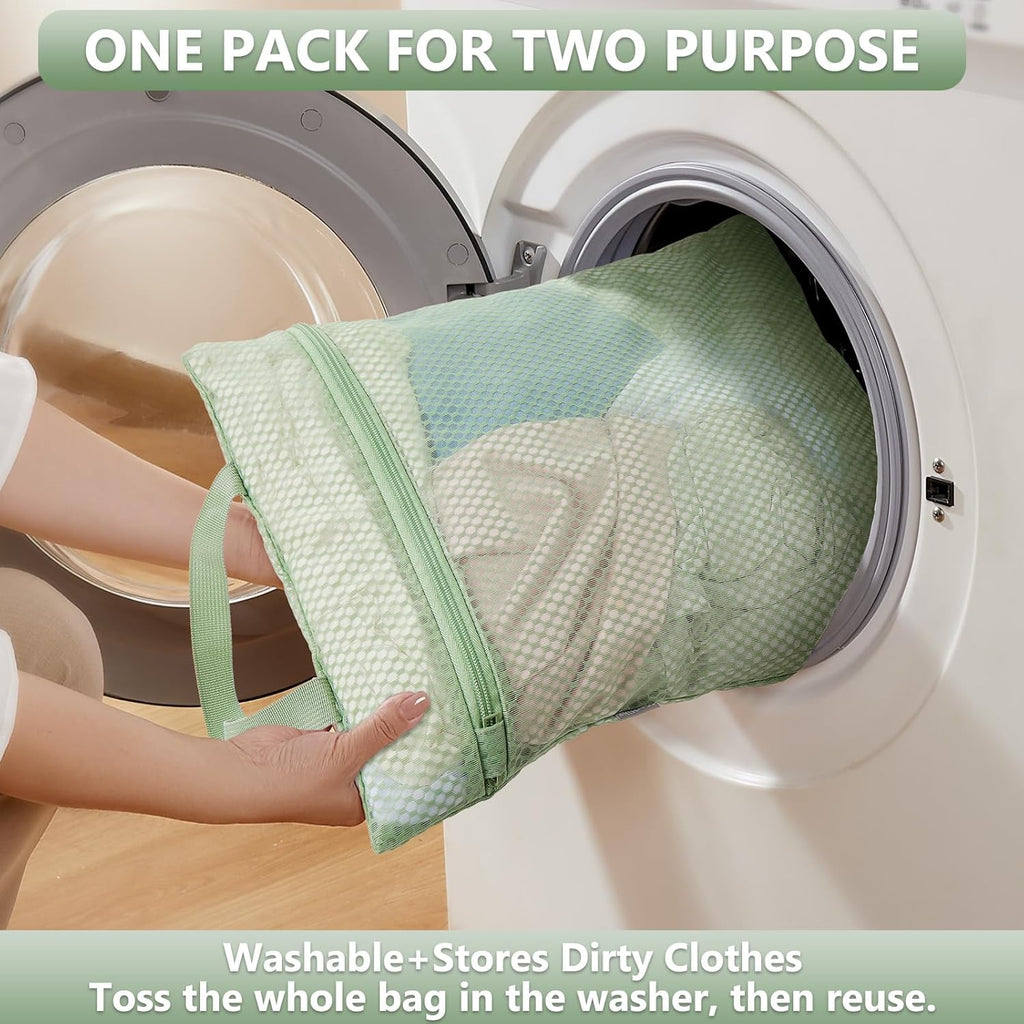 10 Set/8 Set Packing Cubes for Travel, Gifts for Women Mom,Anti-Tearing Suitcase Organizer for Luggage with Shoe & Hanging Toiletry Bag,OlarHike Vacation Essentials & Accessories for Cruise Ship,Cream