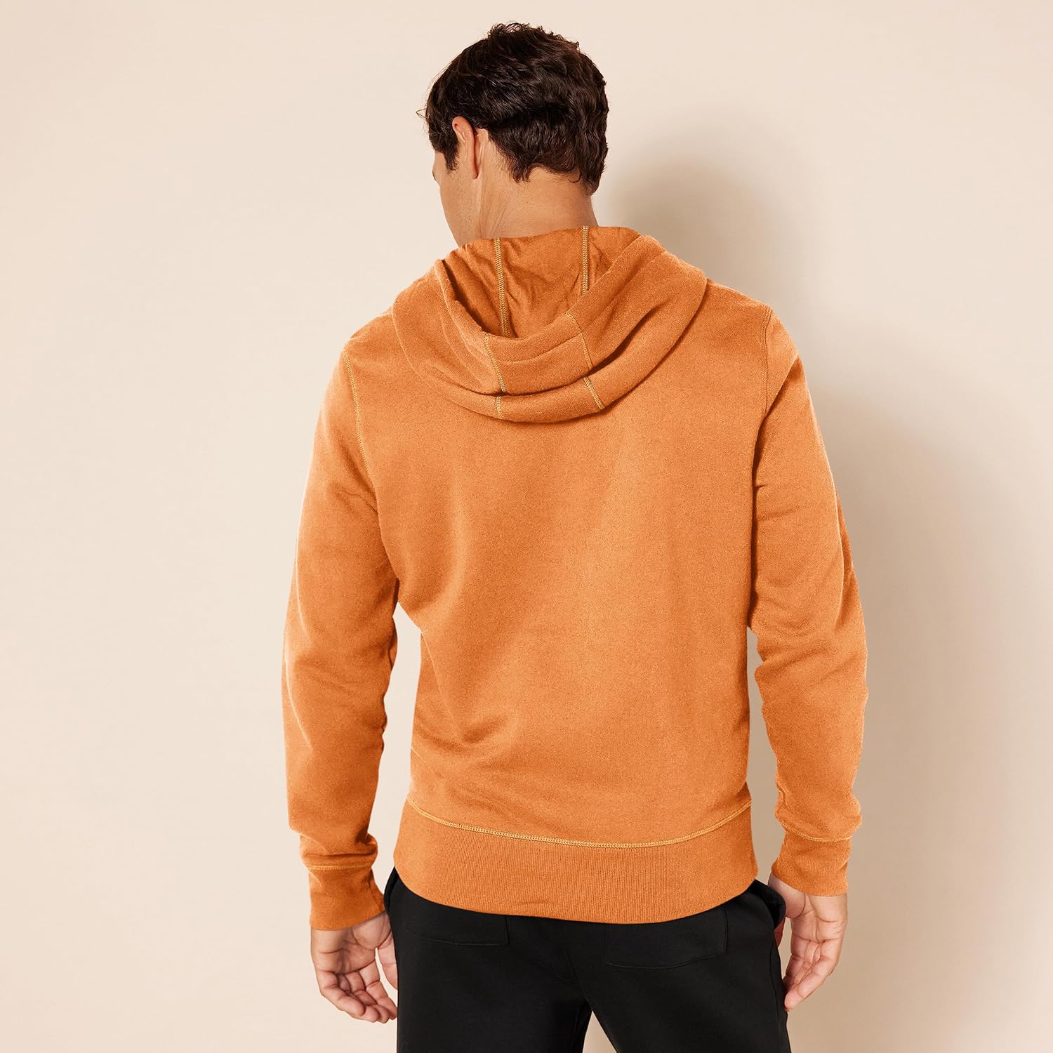 Essentials Men's Full-Zip Fleece Hoodie (Available in Big & Tall)