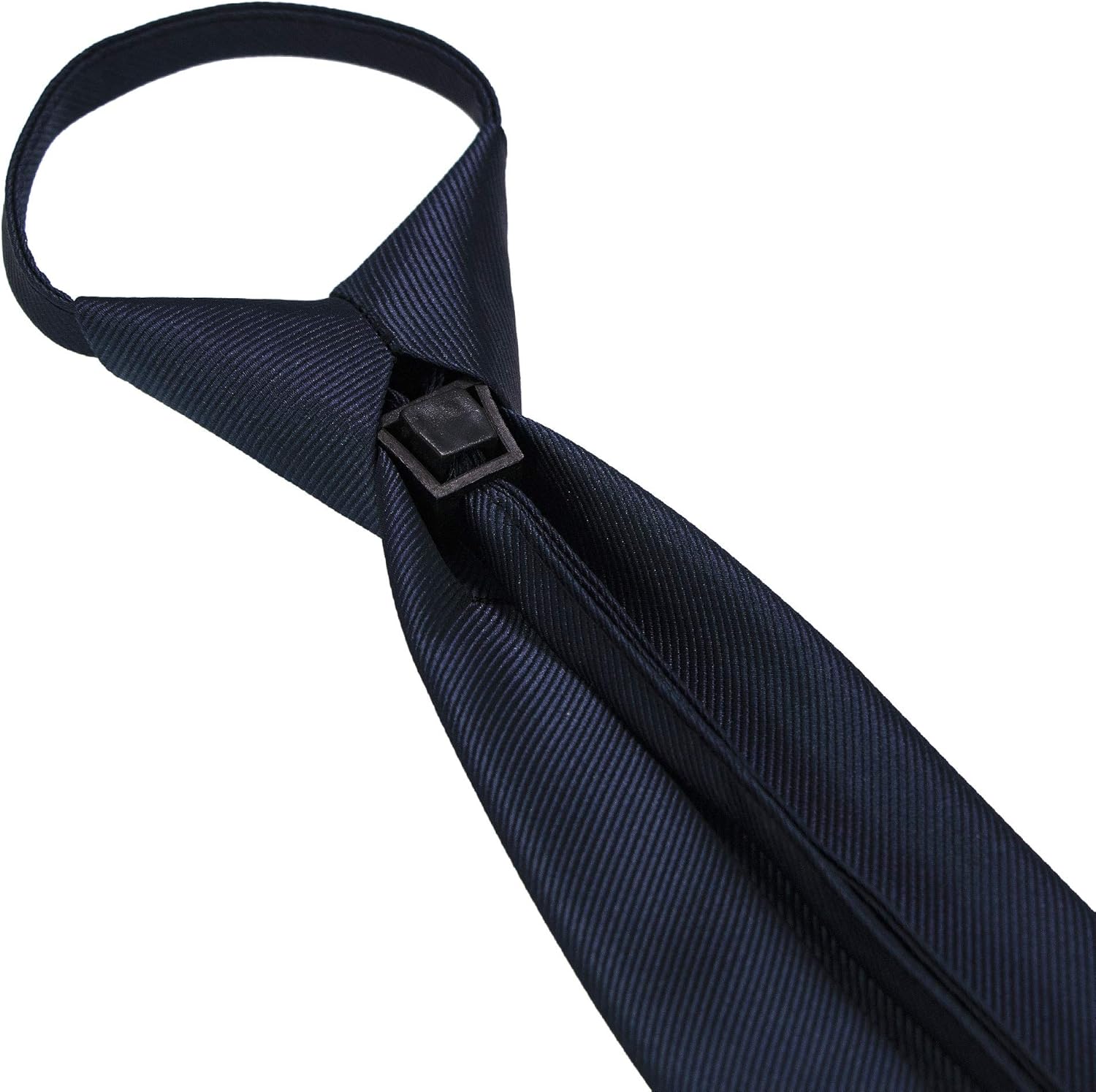 JEMYGINS 3.15“Solid Color Pre-tied Adjustable Necktie for Business and Wedding