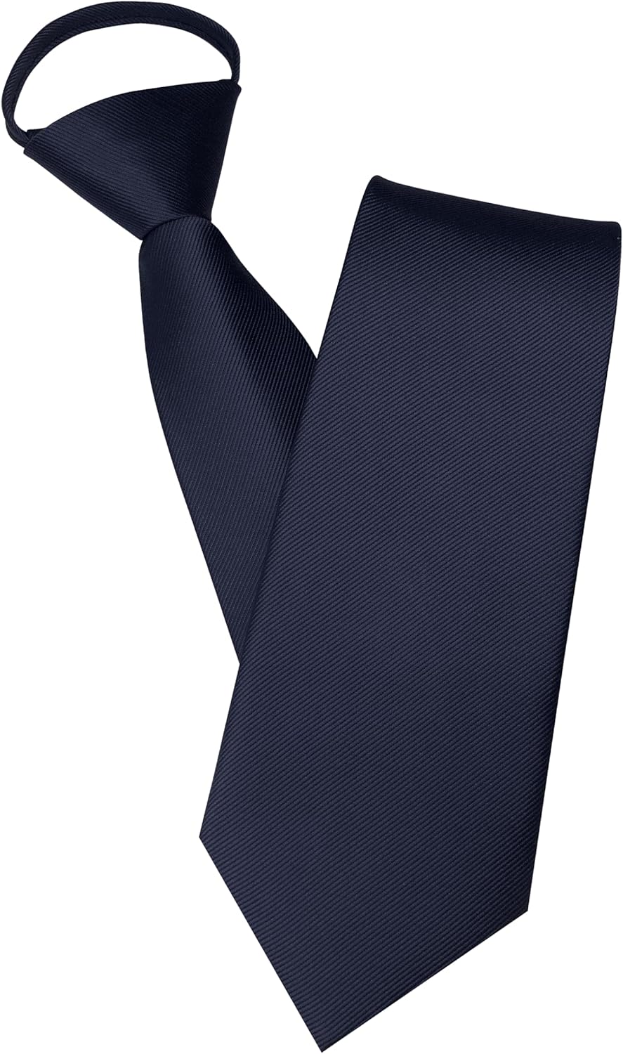 JEMYGINS 3.15“Solid Color Pre-tied Adjustable Necktie for Business and Wedding