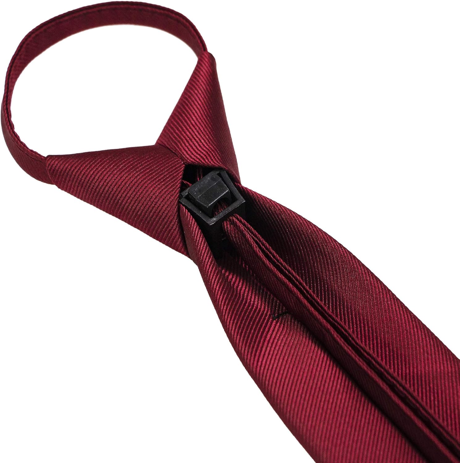 JEMYGINS 3.15“Solid Color Pre-tied Adjustable Necktie for Business and Wedding