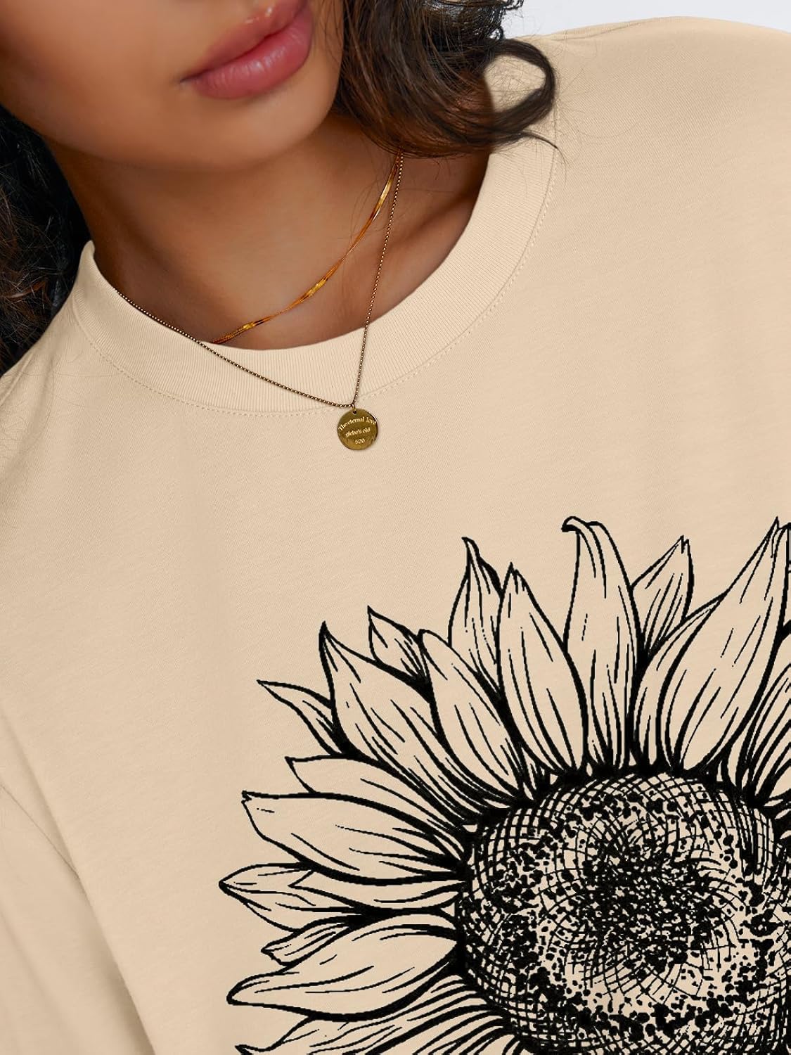 Trendy Queen Womens Oversized Long Sleeve T Shirts 2025 Basic Crewneck Tee Fall Tops Casual Workout Y2K Clothes