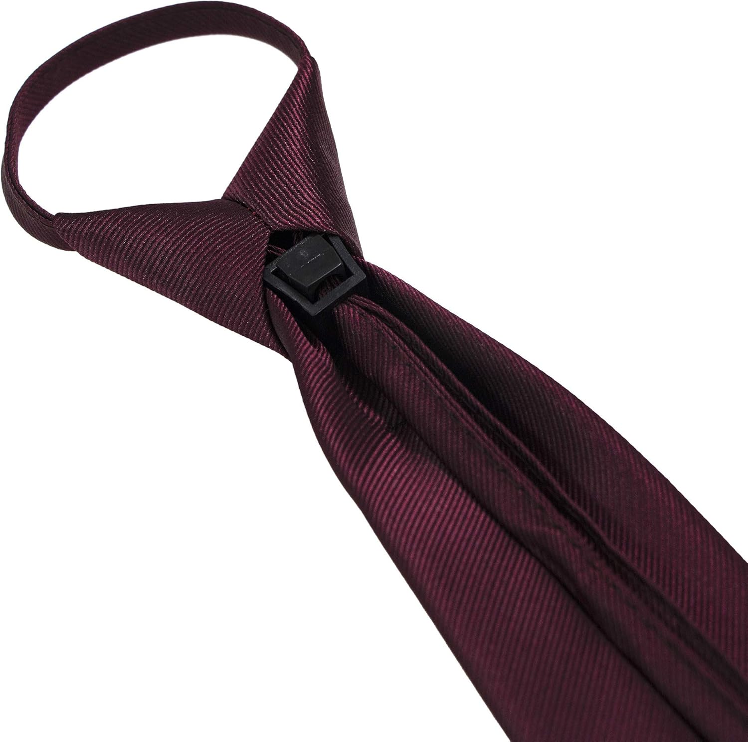 JEMYGINS 3.15“Solid Color Pre-tied Adjustable Necktie for Business and Wedding
