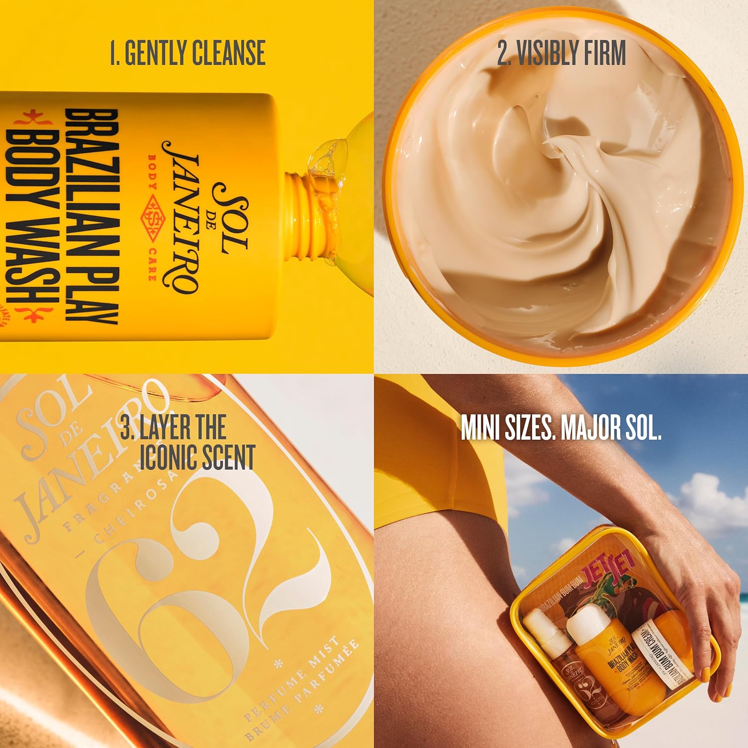 SOL DE JANEIRO Jet Set | Travel Shower Kit