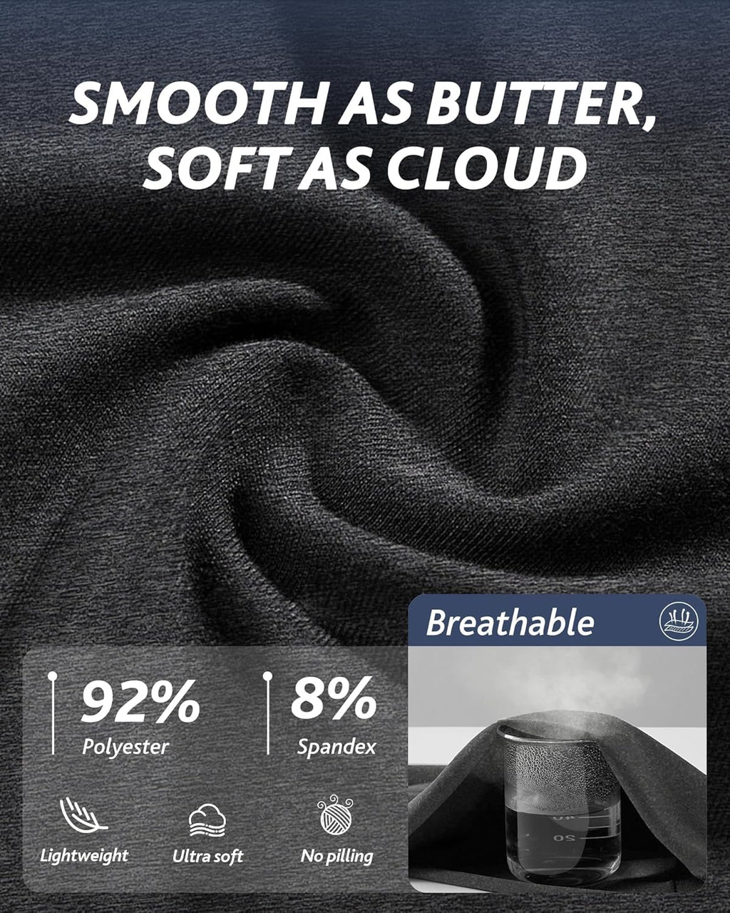 CAMPSNAIL Biker Shorts Women with Pockets - 3"/5"/8" High Waisted Workout Spandex Tummy Control Gym Running Yoga Shorts