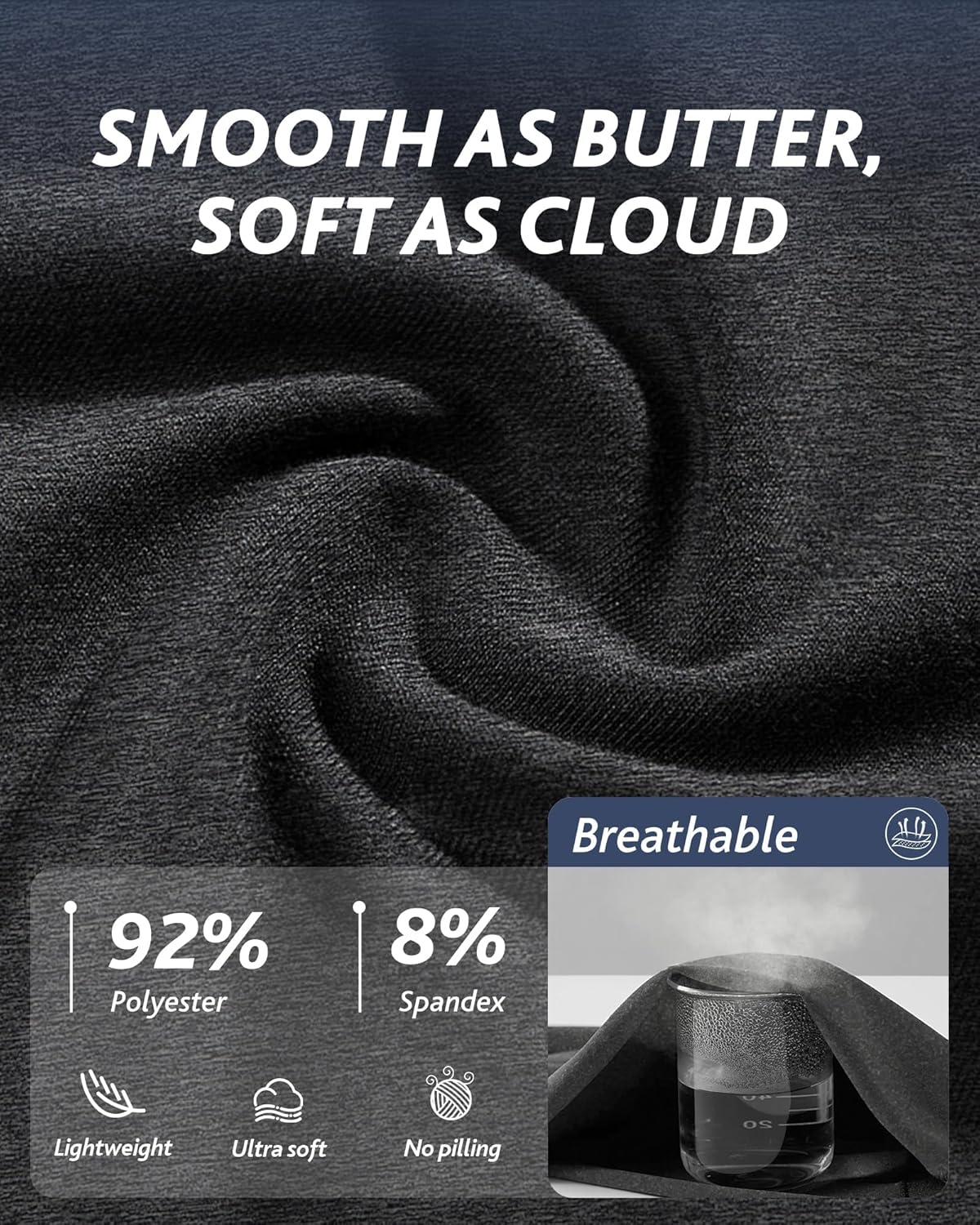 CAMPSNAIL Biker Shorts Women with Pockets - 3"/5"/8" High Waisted Workout Spandex Tummy Control Gym Running Yoga Shorts