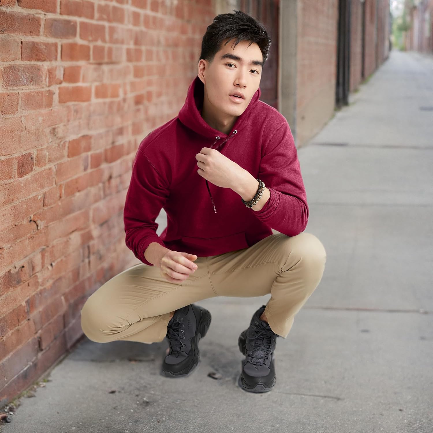 Hanes mens Hoodie, Ecosmart Fleece Hoodie, Hooded Sweatshirt for Men