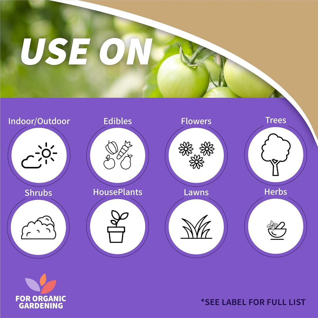 Bonide Captain Jack's Neem Oil, 32 oz Ready-to-Use Spray, Multi-Purpose Fungicide, Insecticide and Miticide for Organic Gardening