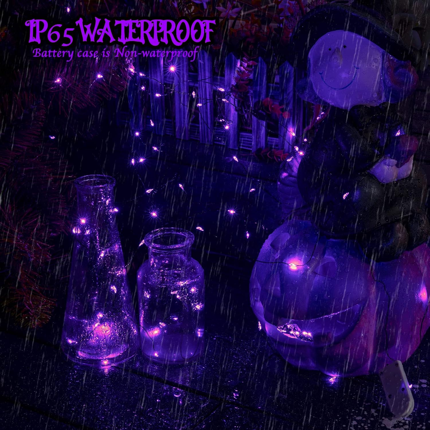 Brightown 12 Pack LED Fairy Lights Battery Operated String Lights - 7ft 20LED Waterproof Silver Wire Firefly Starry Moon Lights for DIY Crafts Wedding Table Centerpieces Party Bedroom Christmas