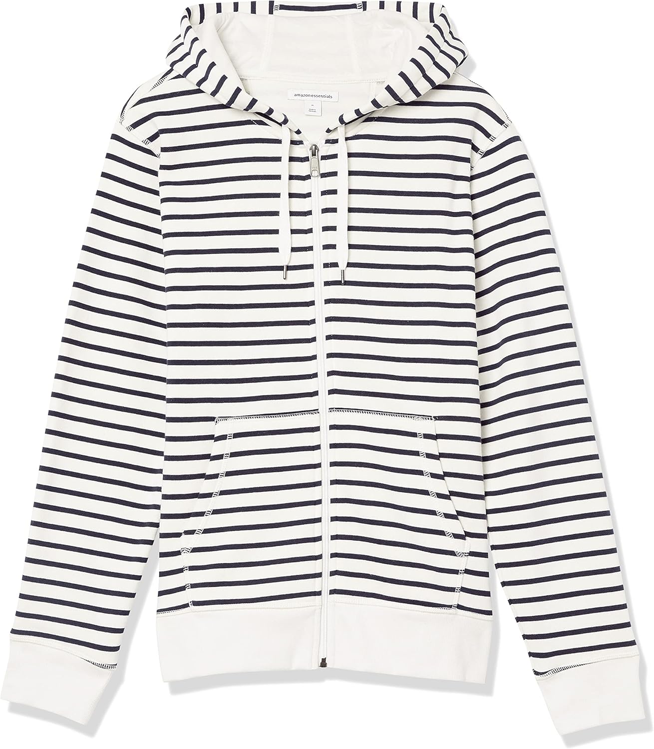 Essentials Men's Full-Zip Fleece Hoodie (Available in Big & Tall)