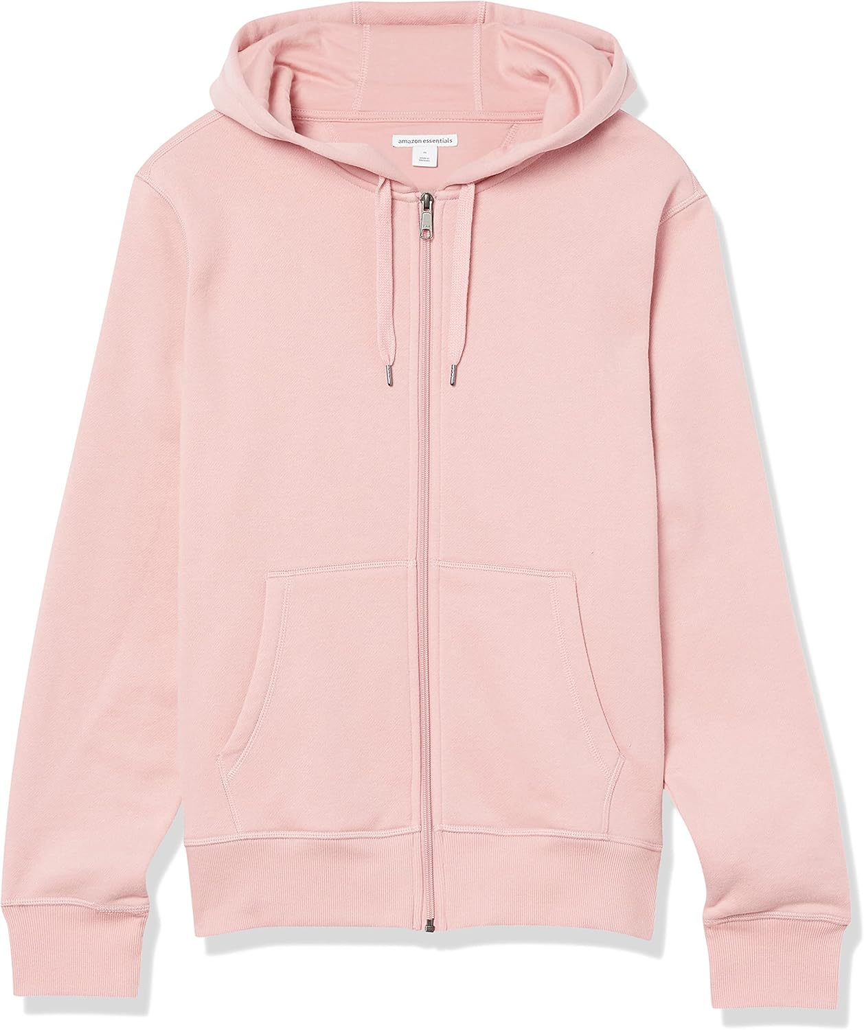 Essentials Men's Full-Zip Fleece Hoodie (Available in Big & Tall)