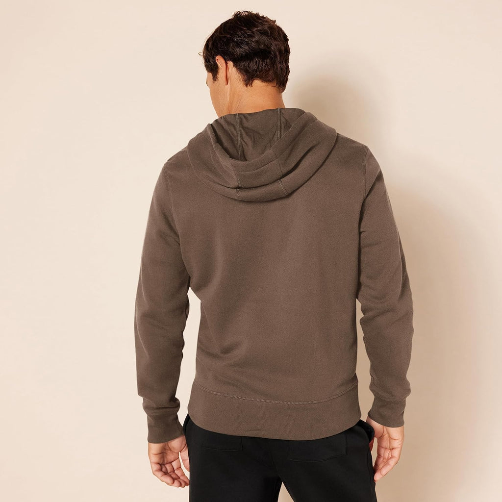 Essentials Men's Full-Zip Fleece Hoodie (Available in Big & Tall)