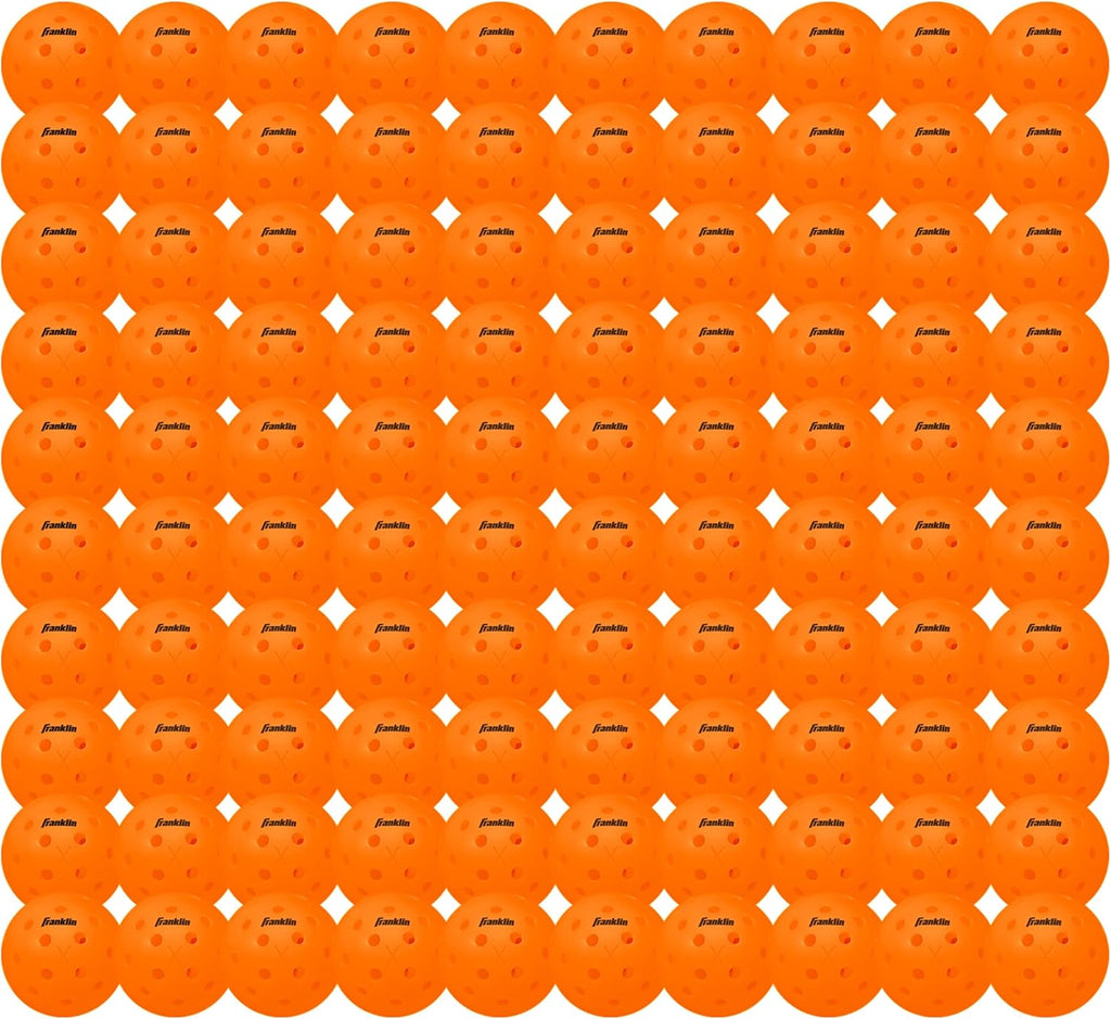 Franklin Sports X-40 Outdoor Pickleballs - Official Ball of USA Pickleball, APP Tour + US Open - Regulation Size