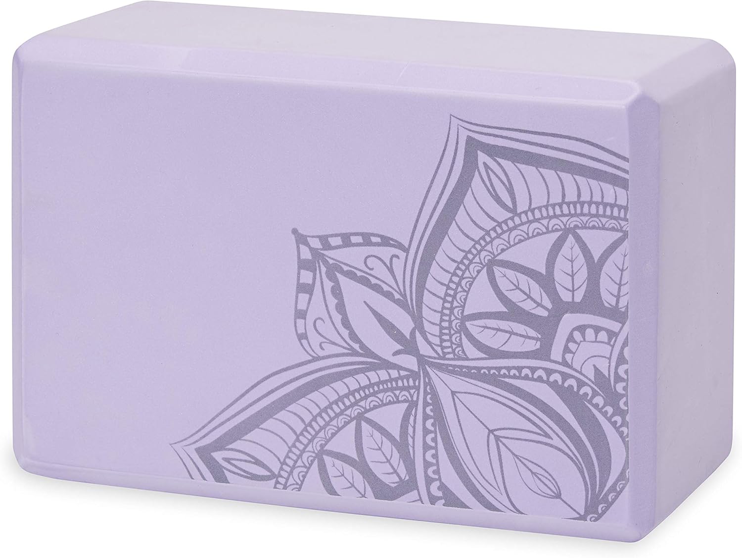 Gaiam Yoga Block - Supportive Latex-Free Eva Foam - Soft Non-Slip Surface with Beveled Edges for Yoga, Pilates, Meditation - Yoga Accessories for Stability, Balance, Deepen Stretches
