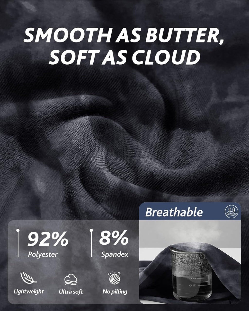 CAMPSNAIL Biker Shorts Women with Pockets - 3"/5"/8" High Waisted Workout Spandex Tummy Control Gym Running Yoga Shorts