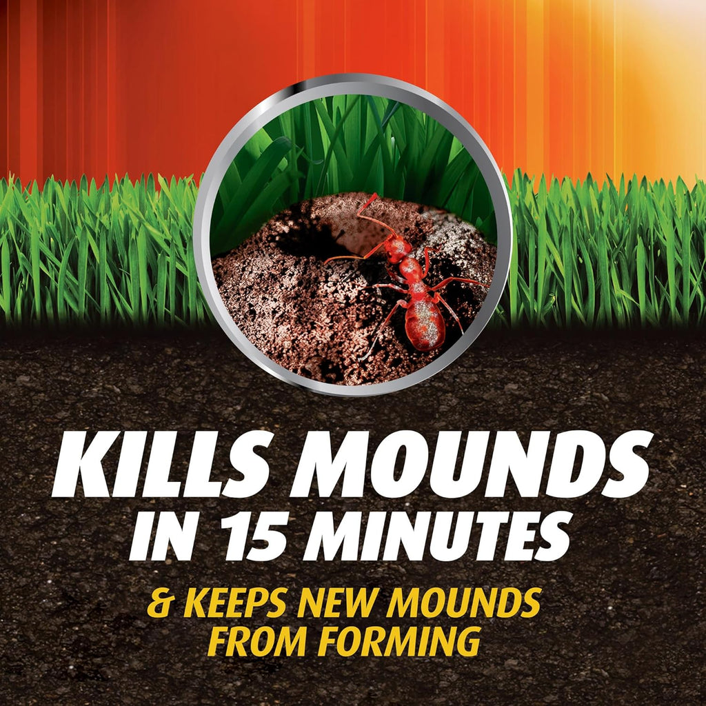 Ortho Orthene Fire Ant Killer1, Kills the Queen and Destroys Mounds, Begins Working in 60 minutes, 12 oz., 2-Pack