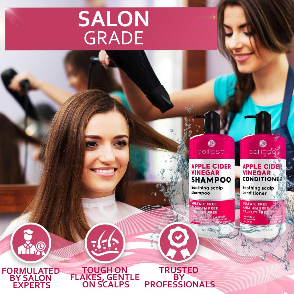 Biotin Shampoo and Conditioner Set - Sulfate and Paraben Free Treatment for Men and Women - Hair Thickening Volumizing Products to Help Boost Thinning Hair with Added Keratin