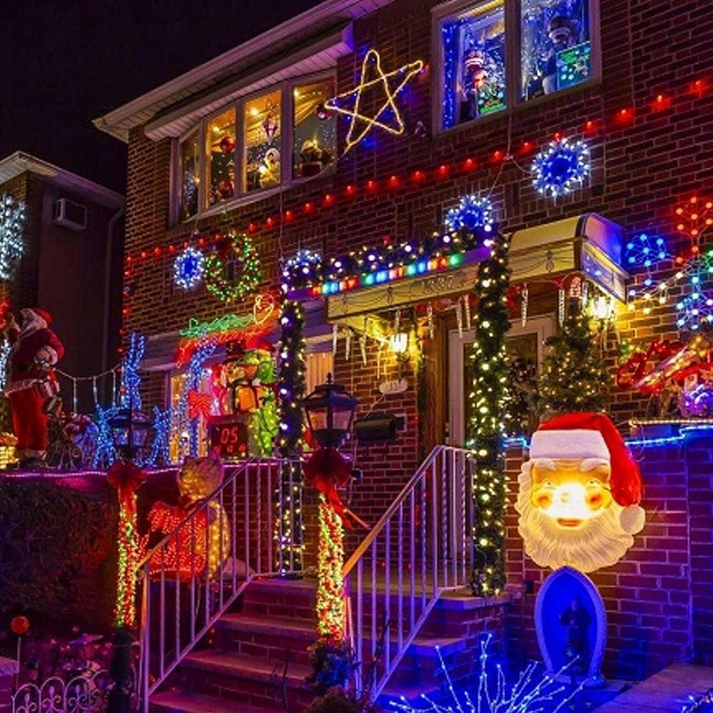 Dazzle Bright Smart Color Changing Halloween Lights, 66FT 200 LED RGB String Lights with Remote & App Controlled, Christmas Decorations for Indoor Outdoor Holiday Xmas Tree Party Decor