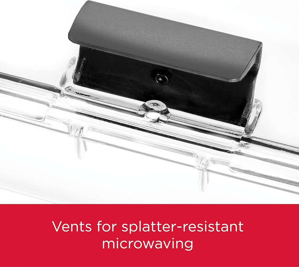 Rubbermaid Brilliance Food Storage Containers BPA Free Airtight Lids Ideal for Lunch Meal Prep & Leftovers Set of 5 (3.2 Cup)