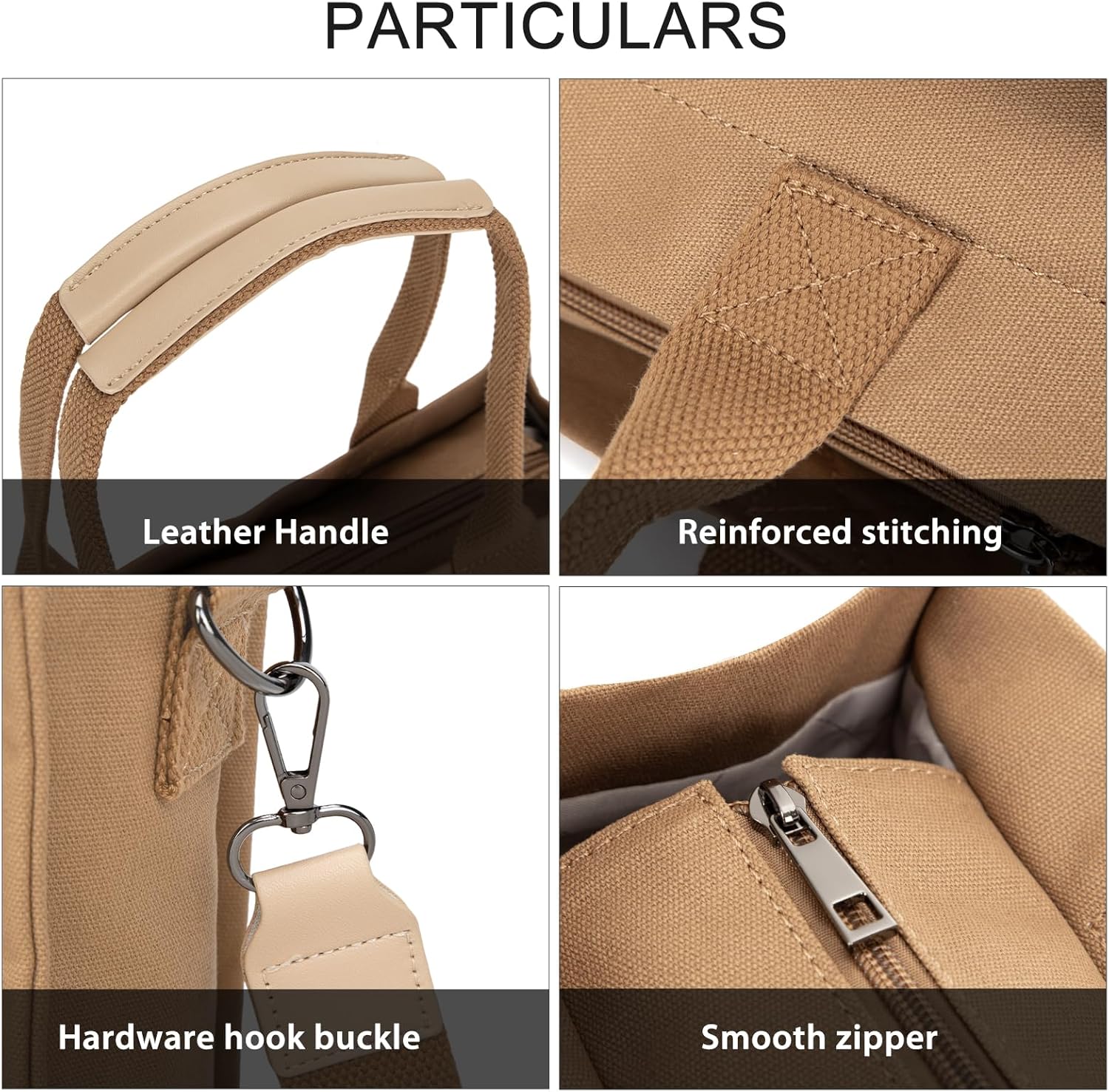 Tote Bags for Women Canvas Tote Purse Crossbody with Pockets Top Handle Shoulder Satchel Bag for Women