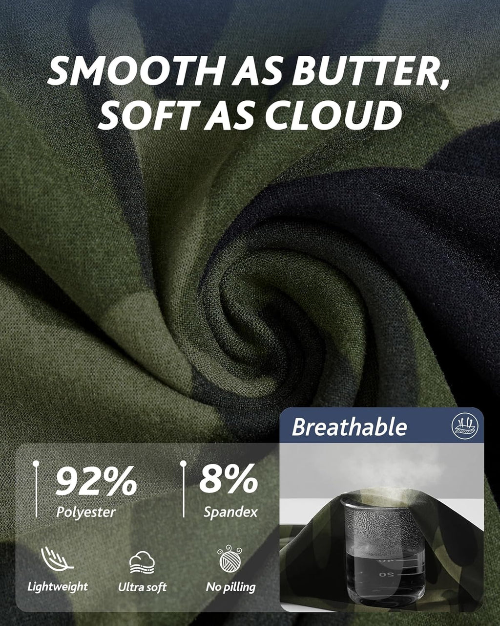 CAMPSNAIL Biker Shorts Women with Pockets - 3"/5"/8" High Waisted Workout Spandex Tummy Control Gym Running Yoga Shorts