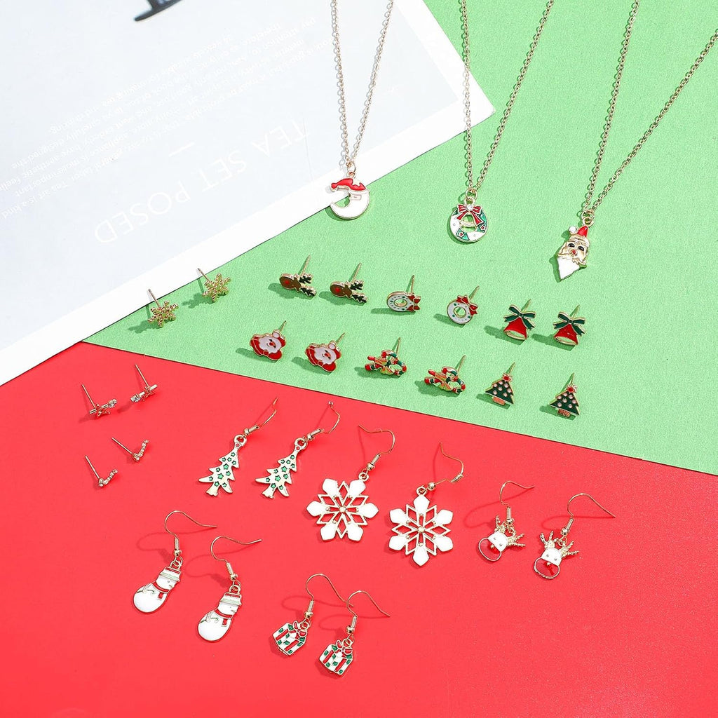 NEWITIN 69 Pieces Gold Jewelry Set for Women Fashion Costume Jewelry Gold Plated Necklace Bracelet Earrings Set for Women