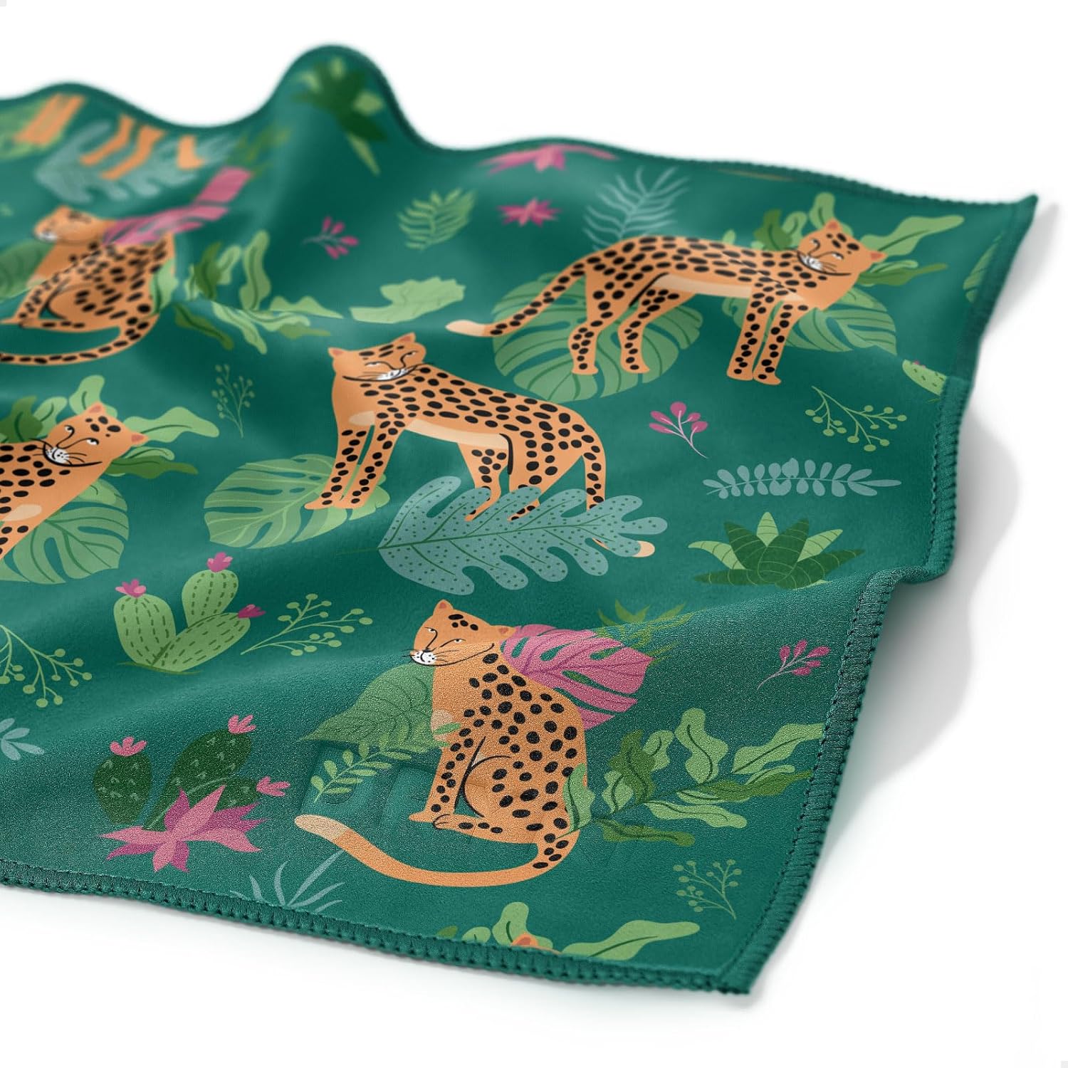 Sweat Absorbing Handkerchiefs - The Original Pocket-Sized Sweat Towels - Quick-Dry Microfiber Sweat Rags for Face, Hands, & Body - Men & Women - Gym, Sports, and Work (Black: 5 Pack)