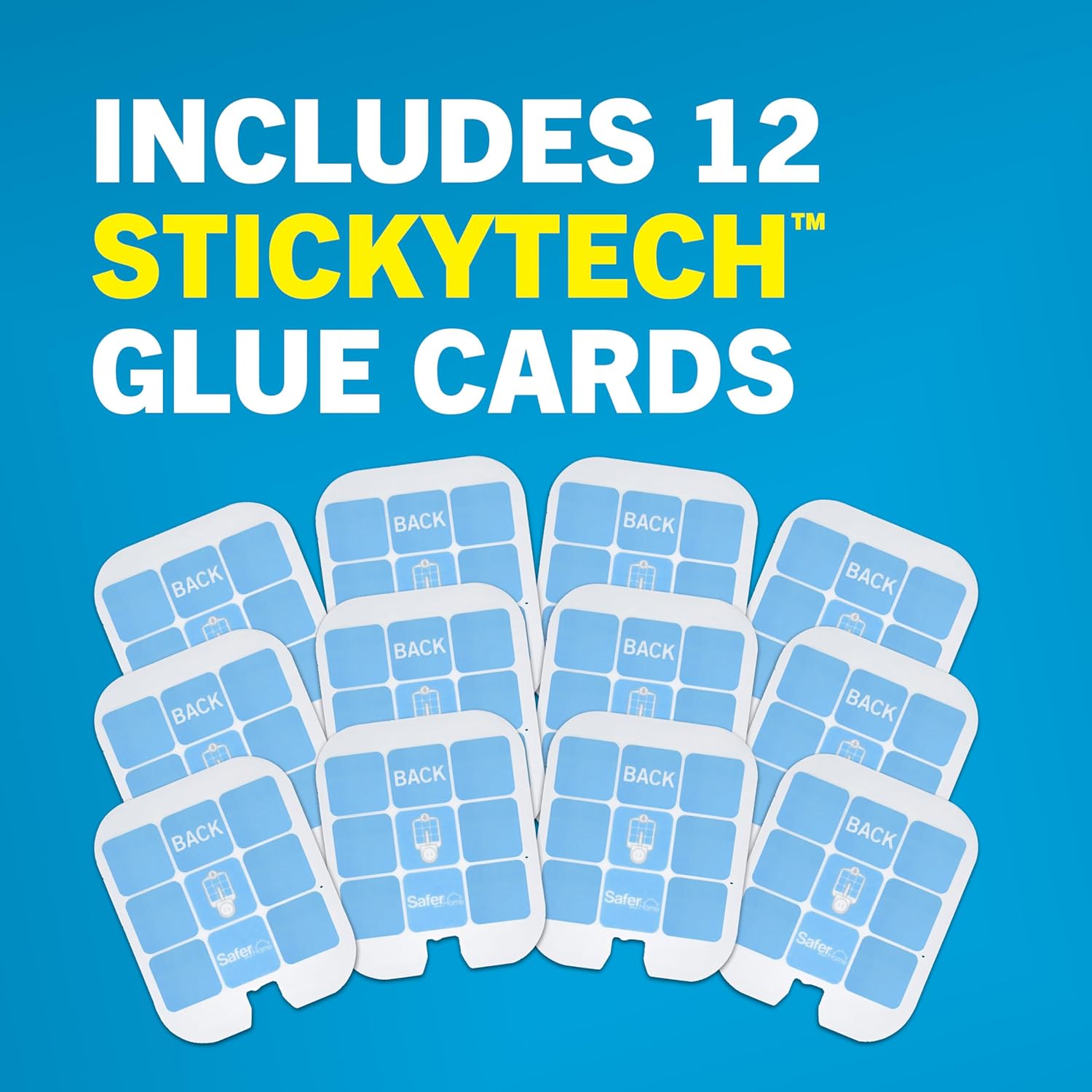 Safer Home Indoor Plug-In Fly Trap - SH502 - Effective Fruit Fly Traps for Indoors, Gnat Traps for House Indoor, 400 Sq Ft Protection - Style: 1 Device + 2 Glue Cards