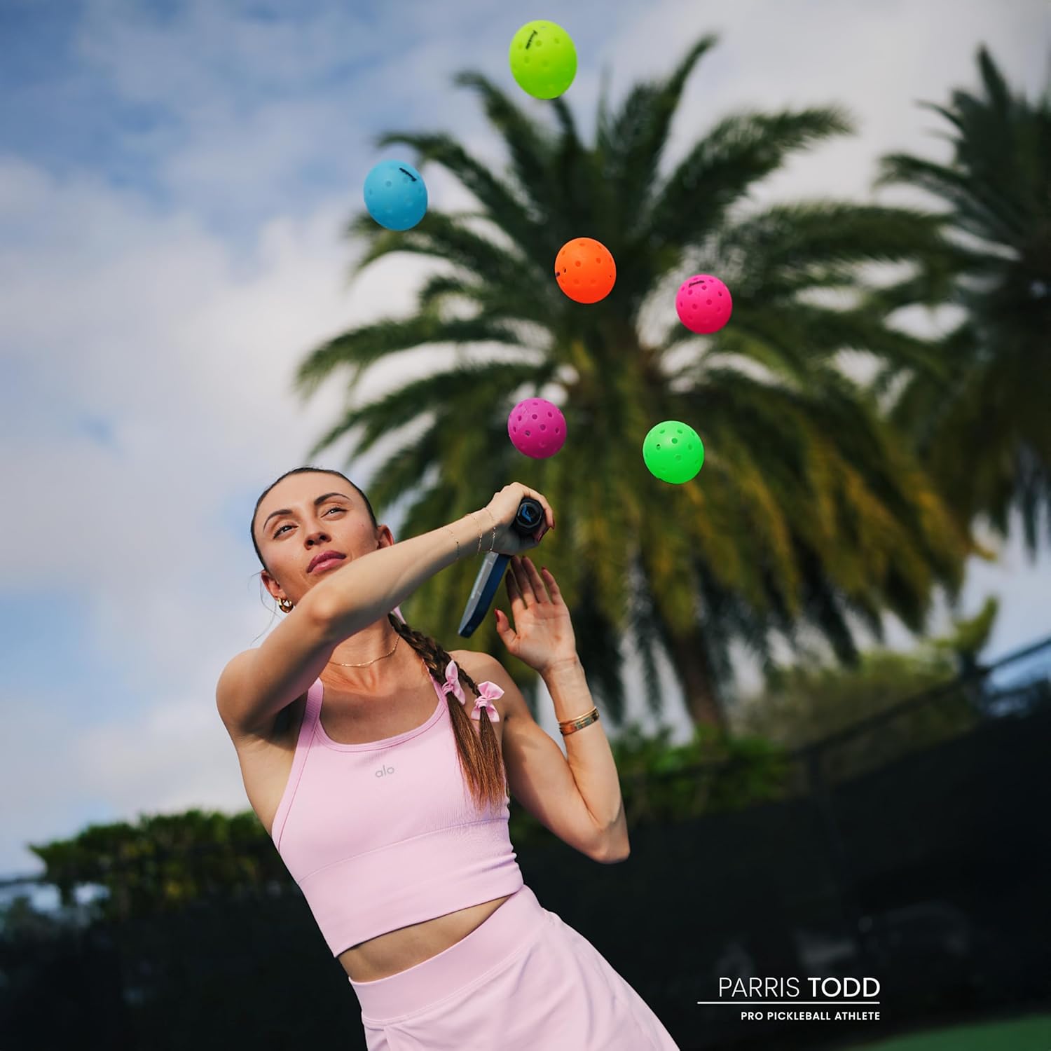 Franklin Sports X-40 Outdoor Pickleballs - Official Ball of USA Pickleball, APP Tour + US Open - Regulation Size