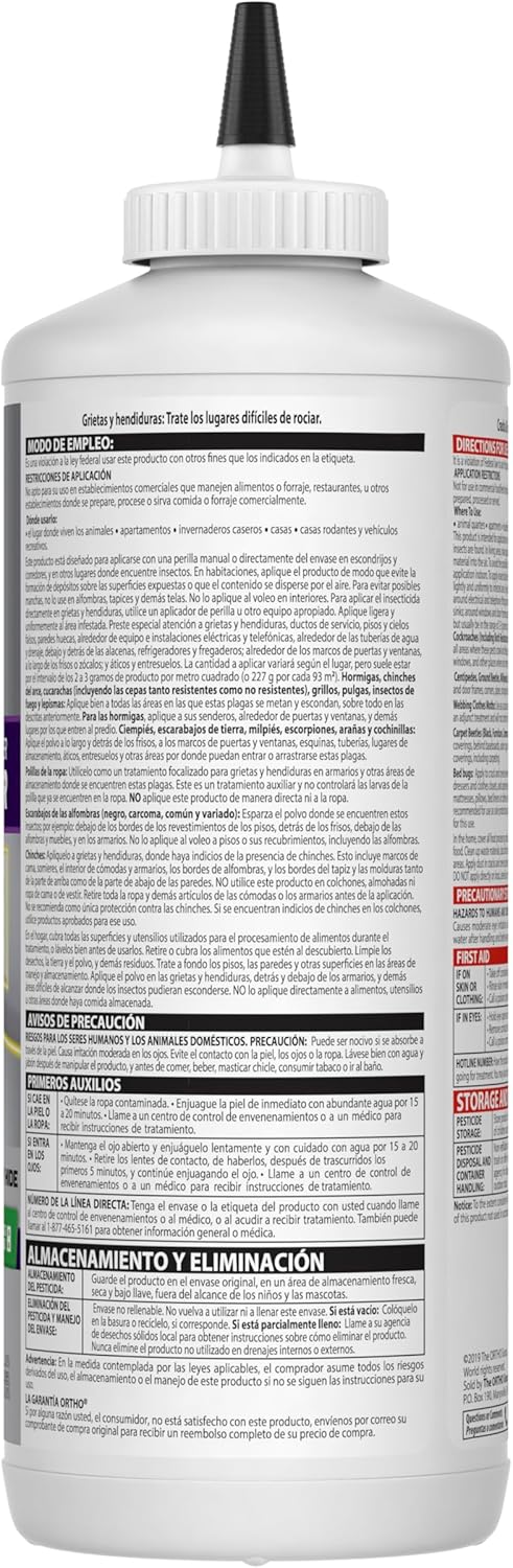 Ortho Home Defense Max Bed Bug, Flea and Tick Killer with Comfort Wand, Bed Bug Spray, Kills Bed Bug Eggs, Fleas and Ticks, 1 gal.