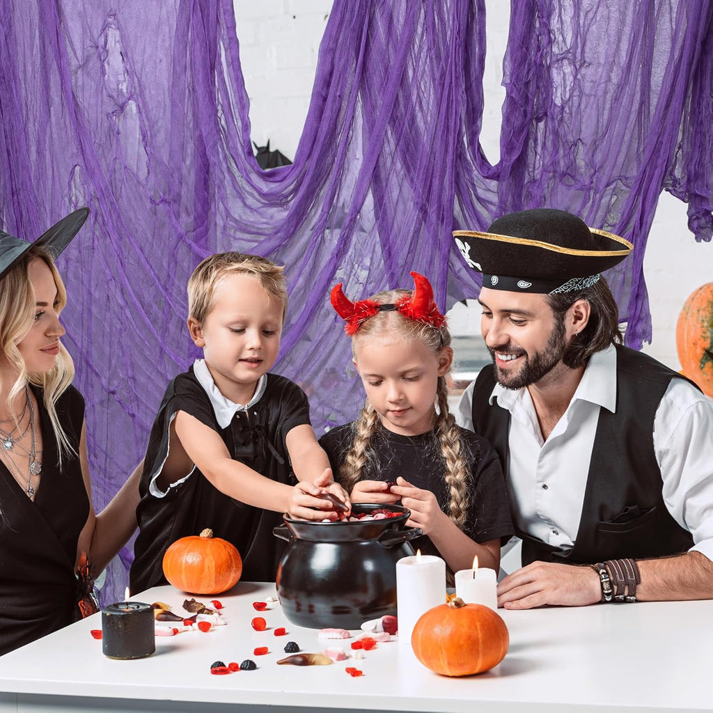 197" x 85" Halloween Creepy Cloth - Halloween Spooky Fabric Cloth - Scary Gauze Blood Creepy Cloth for Haunted House Halloween Party Yard Wall Doorway Outdoors Decoration