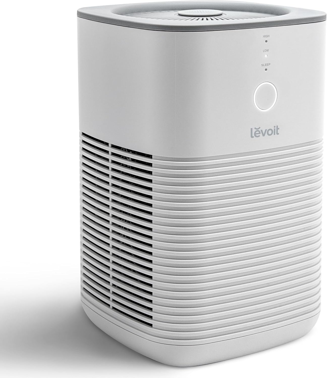 LEVOIT Air Purifiers for Bedroom Home Dorm, 3-in-1 Filter Cleaner with Fragrance Sponge for Better Sleep, Filters Smoke, Allergies, Pet Dander, Odor, Dust, Office, Desktop, Core Mini-P, White