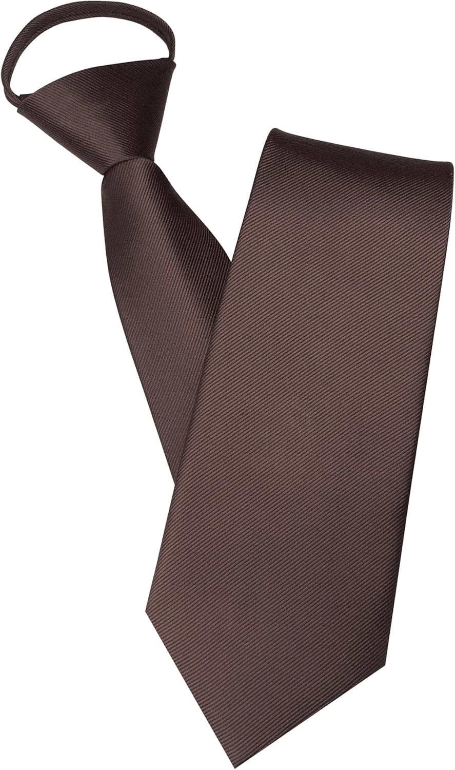 JEMYGINS 3.15“Solid Color Pre-tied Adjustable Necktie for Business and Wedding