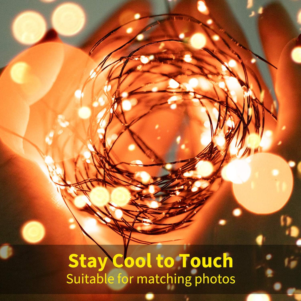 Brightown 12 Pack LED Fairy Lights Battery Operated String Lights - 7ft 20LED Waterproof Silver Wire Firefly Starry Moon Lights for DIY Crafts Wedding Table Centerpieces Party Bedroom Christmas