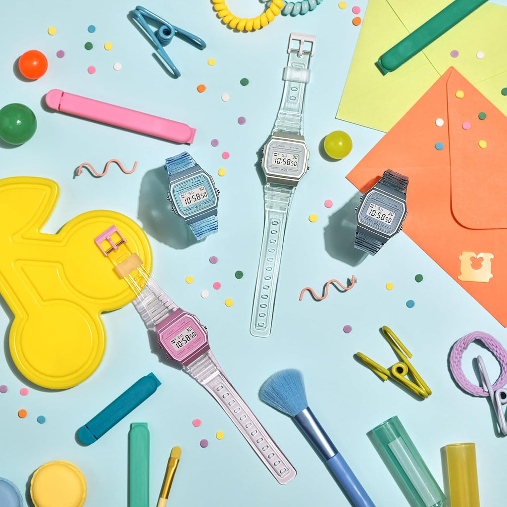 Casio F91W Series | Digital Watch | Water Resistant | LED Light | 1/100 SEC Stopwatch | Regular Time Keeping (HR, Min, SEC, PM, Date, Day) | Daily Alarm | Lightweight | 7 Year Battery