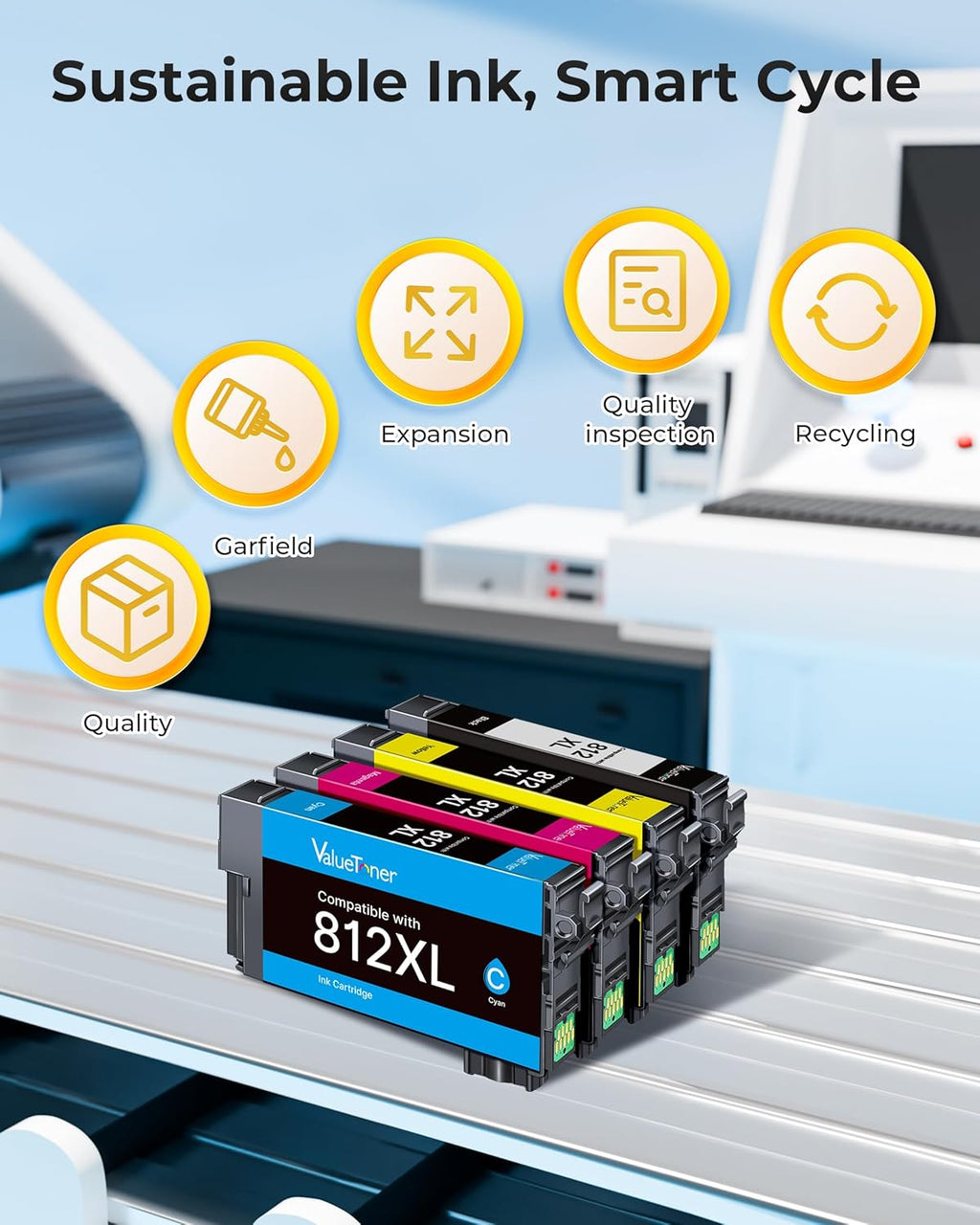 Valuetoner 245XL Ink Cartridge Replacement for Canon 245XL 246XL Combo Pack PG-245XL CL-246XL for Pixma TR4520 TR4527 MG2522 MG2520 MX490 MX492 TS202 TS302 TS3320 MG2920 Printer (Black, Color)