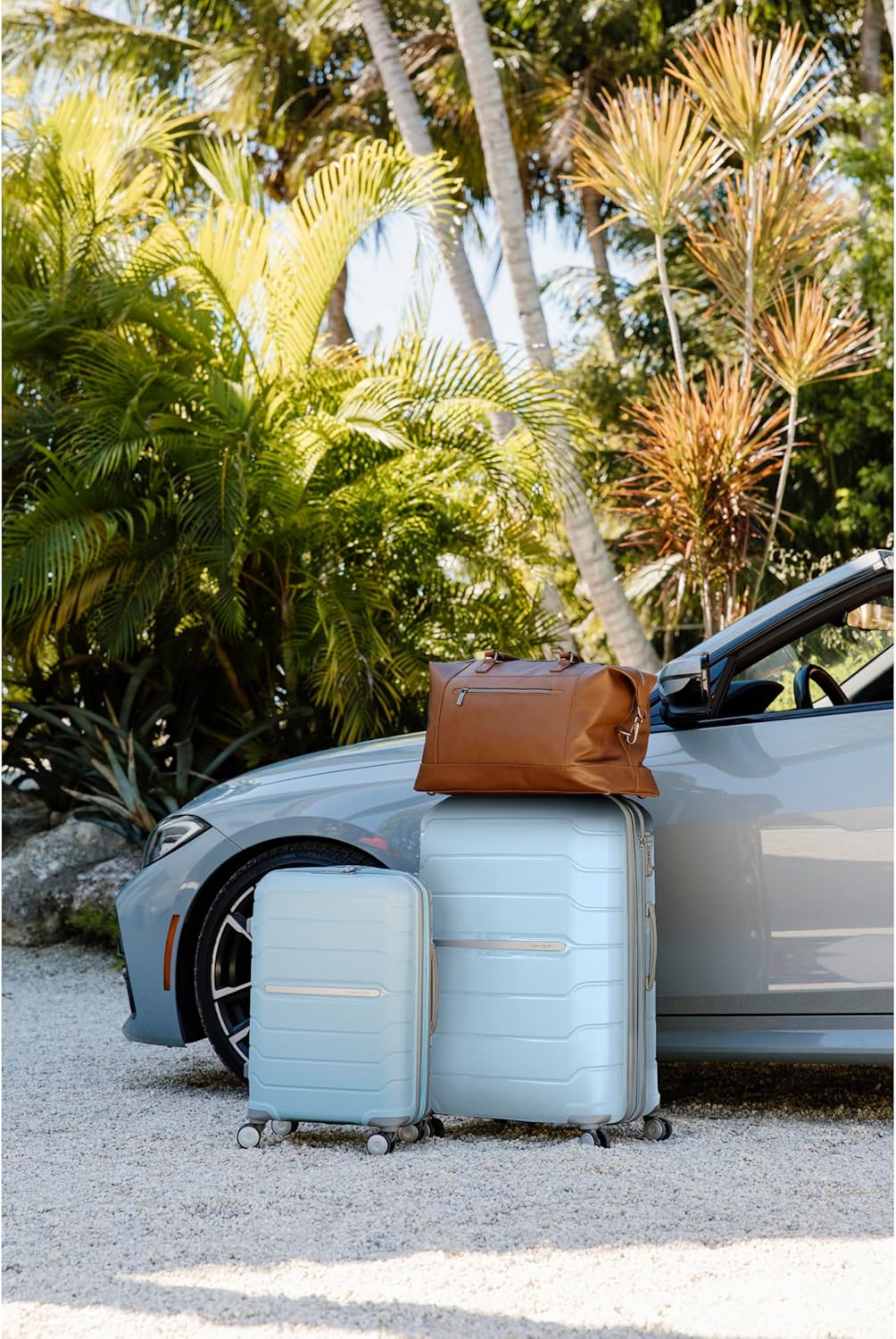 Samsonite Freeform Hardside Carry-On Luggage with Spinner Wheels - Hardshell Suitcase - TSA, Airline-Approved - Expandable Hard Shell, Smooth Rolling Wheels for Lightweight Travel - Navy