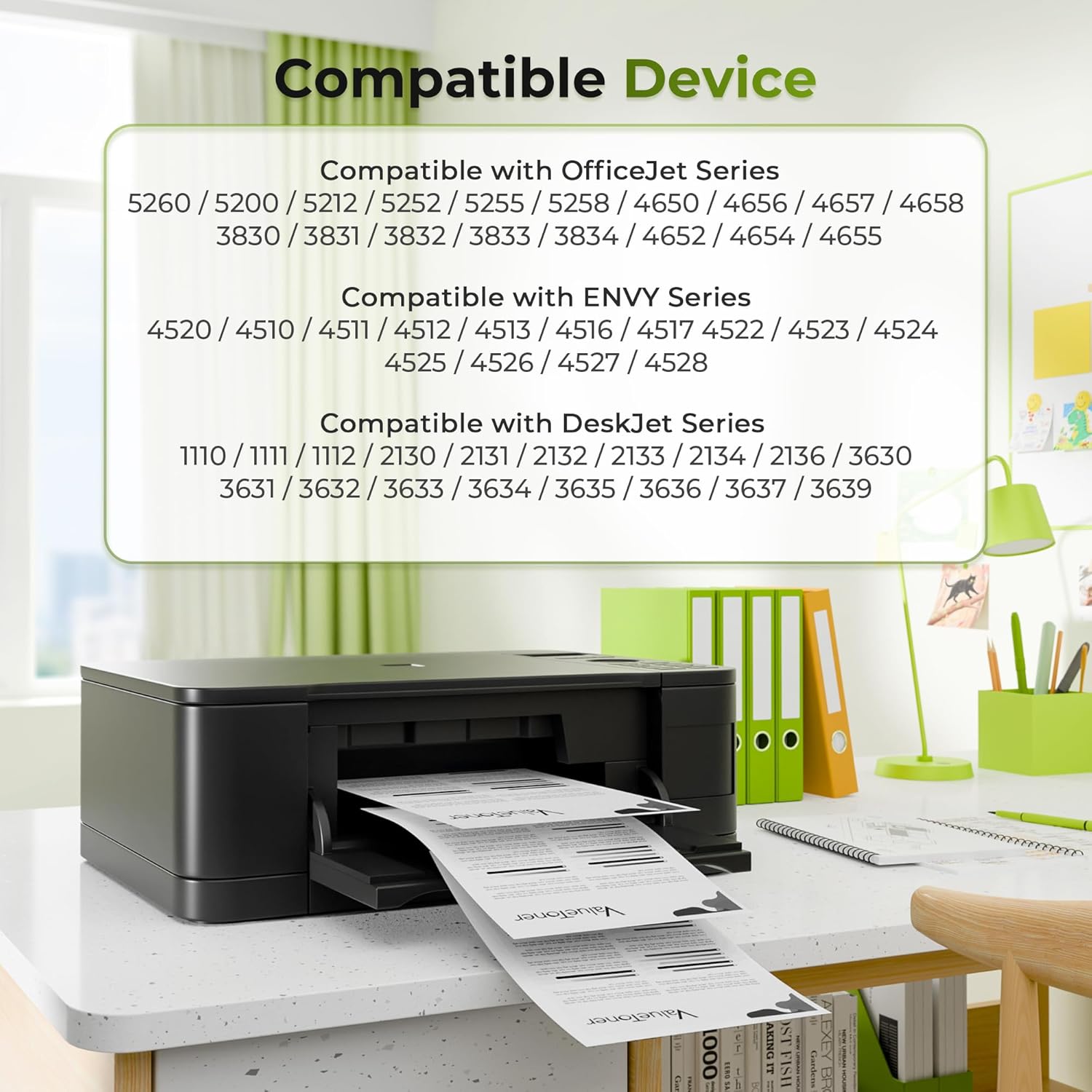 Valuetoner 245XL Ink Cartridge Replacement for Canon 245XL 246XL Combo Pack PG-245XL CL-246XL for Pixma TR4520 TR4527 MG2522 MG2520 MX490 MX492 TS202 TS302 TS3320 MG2920 Printer (Black, Color)