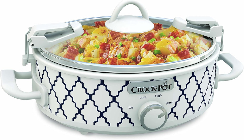 Crock-Pot 7 Quart Oval Manual Slow Cooker, Stainless Steel (SCV700-S-BR), Versatile Cookware for Large Families or Entertaining
