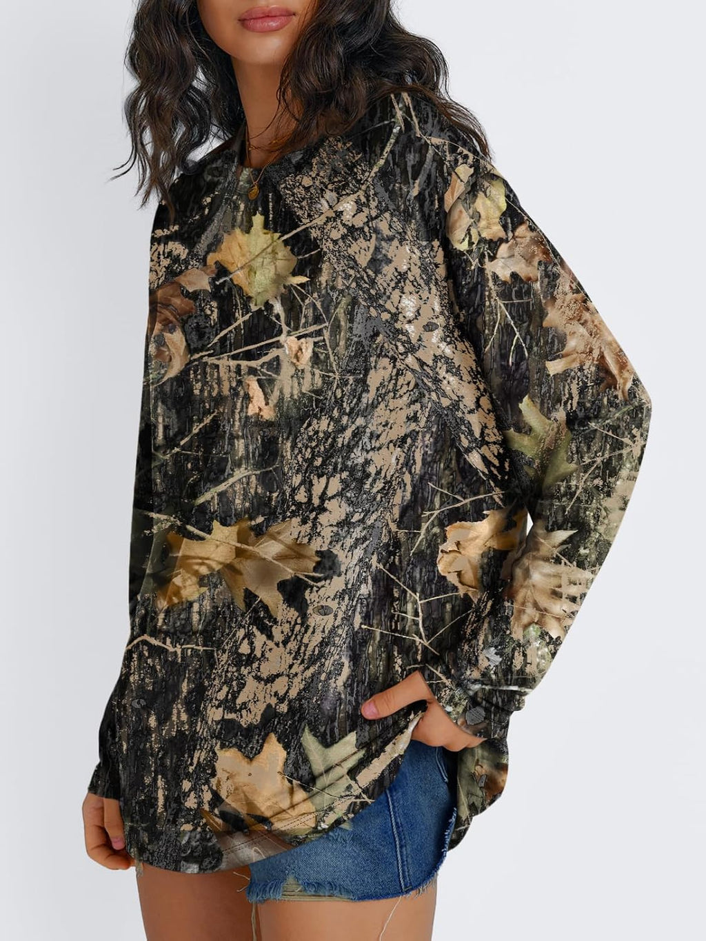 Trendy Queen Womens Oversized Long Sleeve T Shirts 2025 Basic Crewneck Tee Fall Tops Casual Workout Y2K Clothes