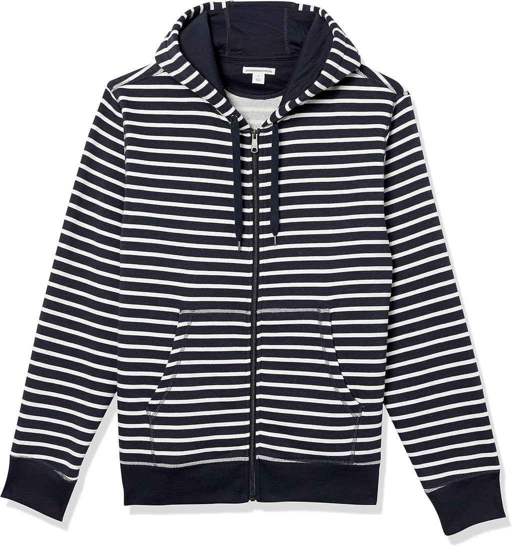 Essentials Men's Full-Zip Fleece Hoodie (Available in Big & Tall)